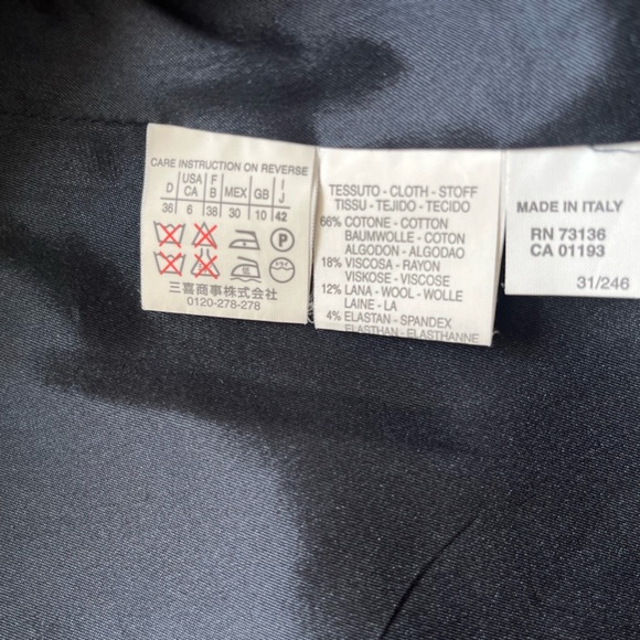 MARELLA Cotton/Wool Blazer - Picture 7 of 10